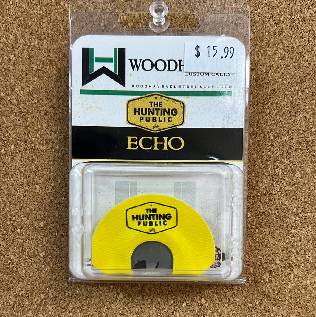 WoodHaven Turkey Mouth Call- THP Echo
