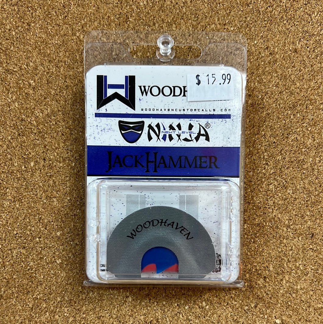 WoodHaven Turkey Mouth Call- Jack Hammer