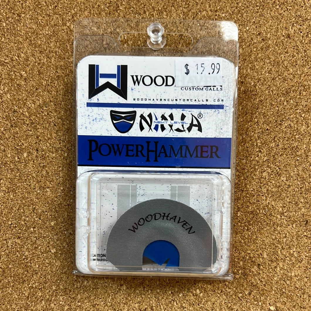 WoodHaven Turkey Mouth Call- Power Hammer