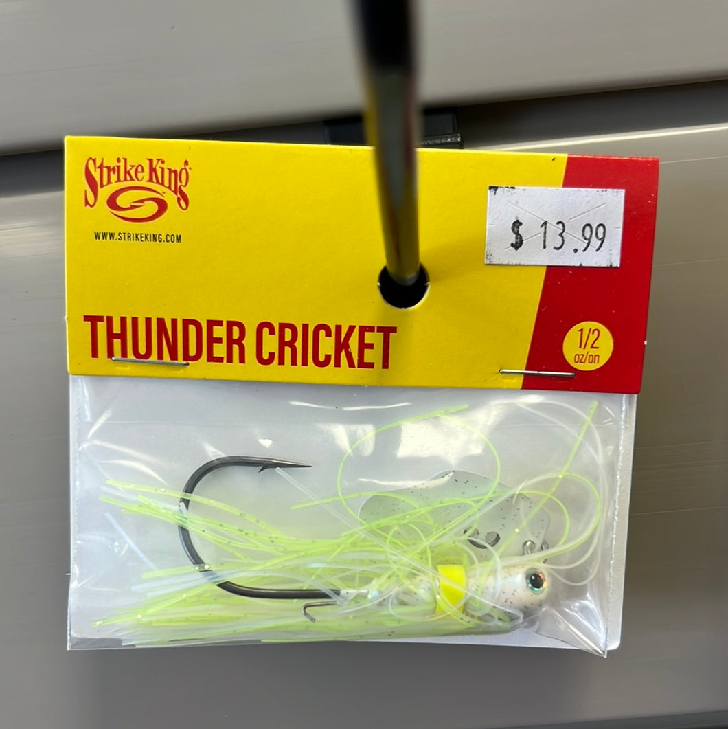 Thunder Cricket Chartreuse Blue Glimmer