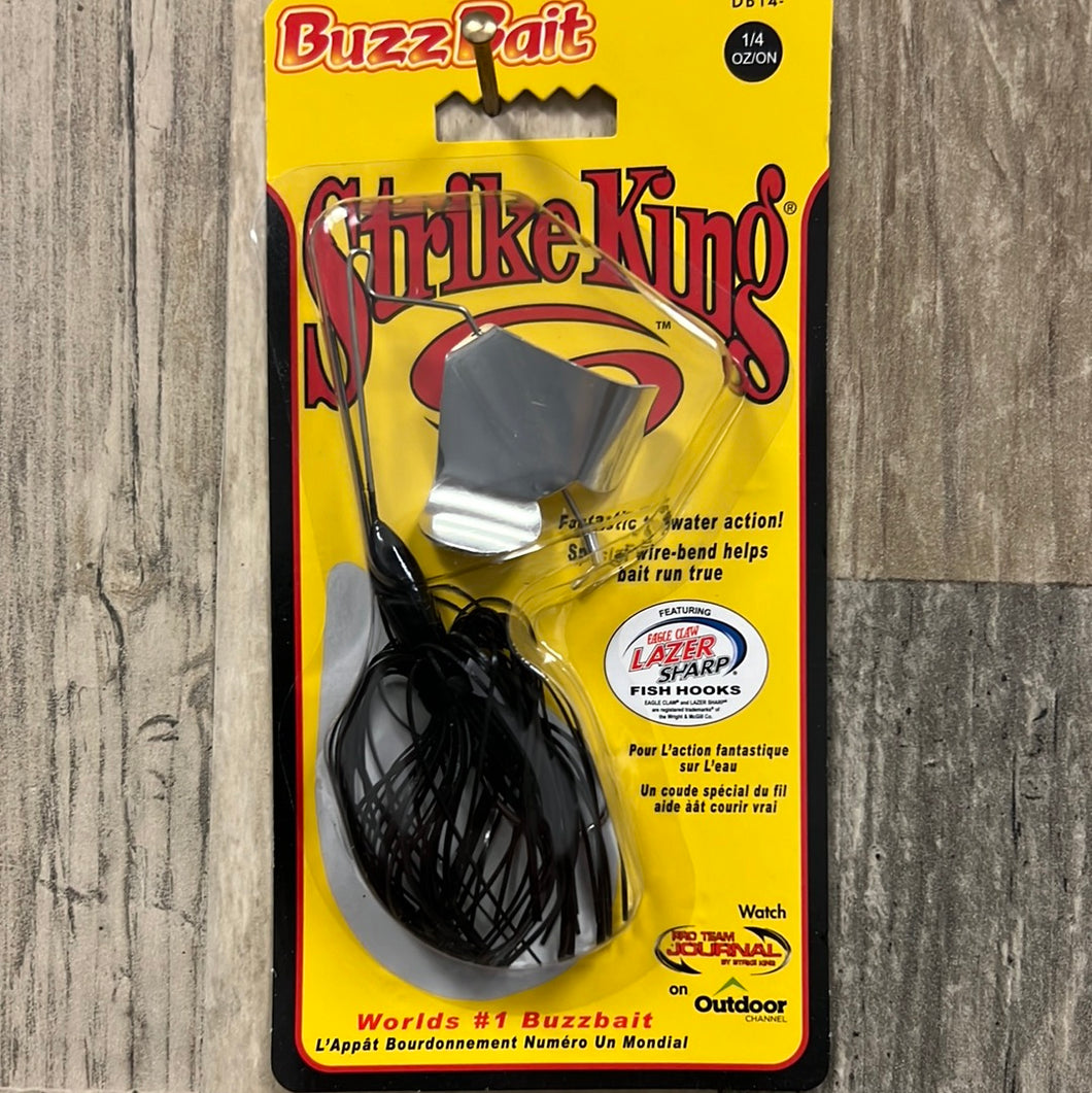 Strike King Standard Buzzbait 1/4oz Black
