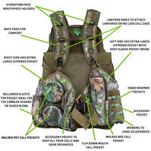 Load image into Gallery viewer, Primos Rocker Hunting Vest w/Fold Down Seat &amp; Molded Call Pockets M/L
