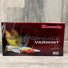 Load image into Gallery viewer, Hornady Superformance Varmint Rifle Ammo 223 REM, V-MAX
