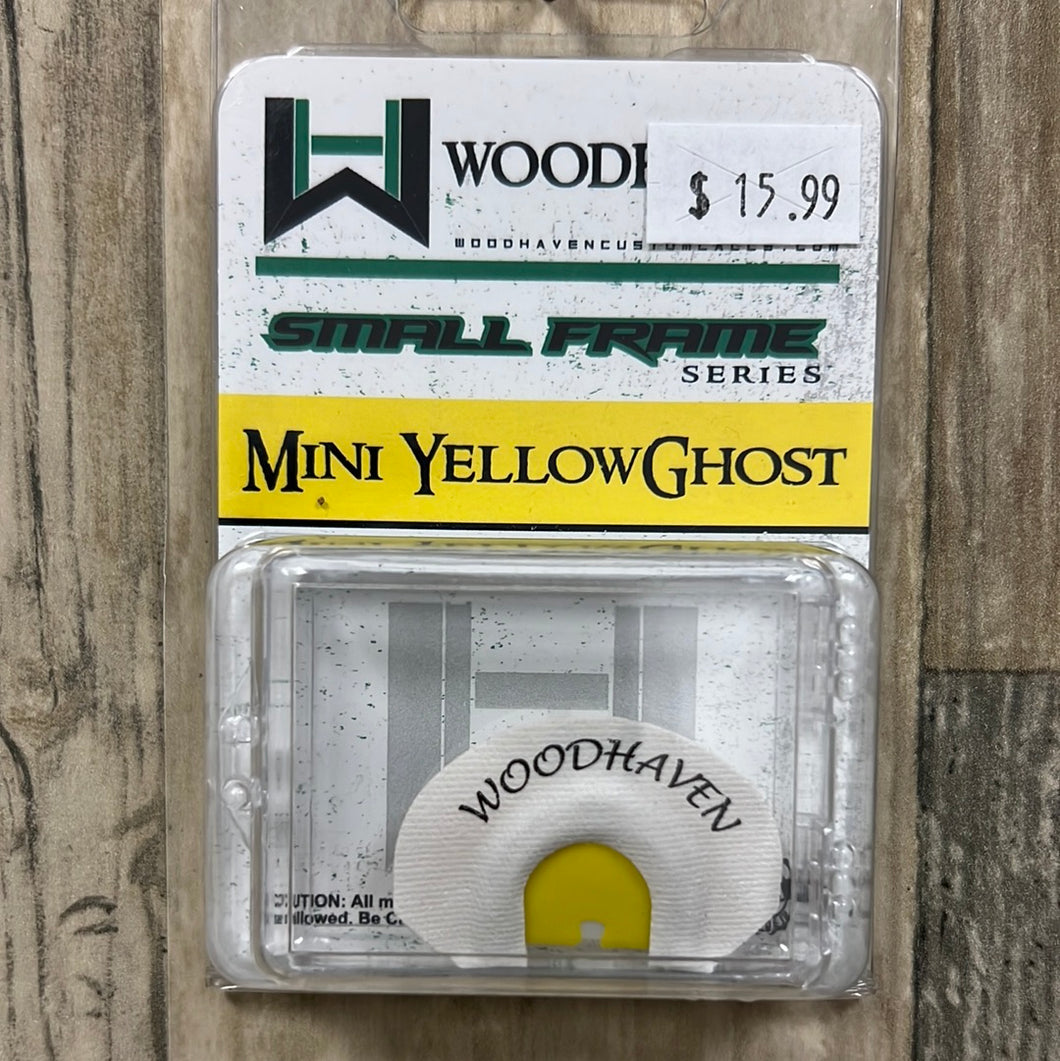 Woodhaven Turkey Mouth Call- Mini Yellow Ghost