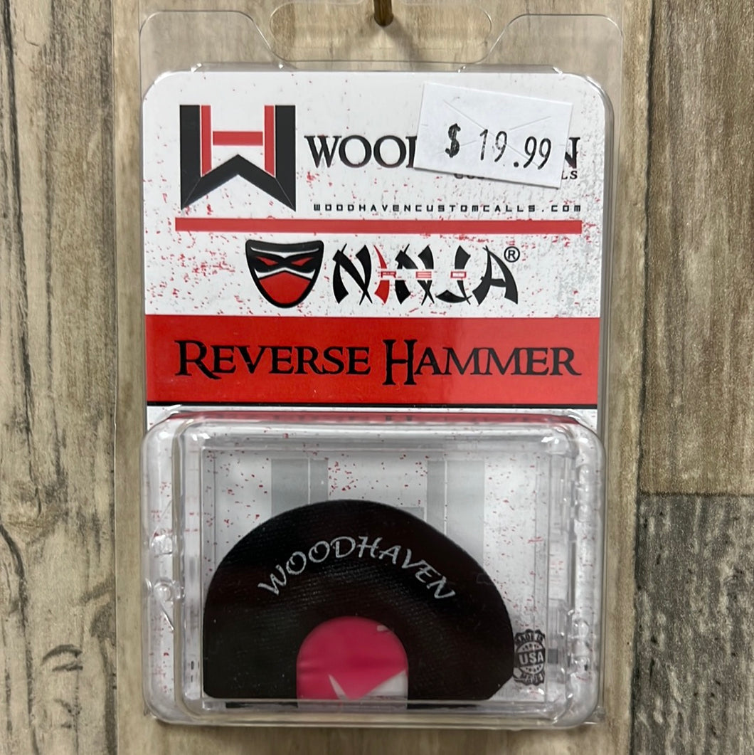 Woodhaven Turkey Mouth Call- Red Ninja Reverse