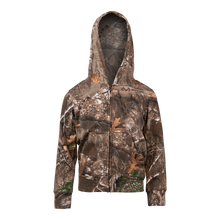 Load image into Gallery viewer, Youth Full Zip Camo Hoodie
