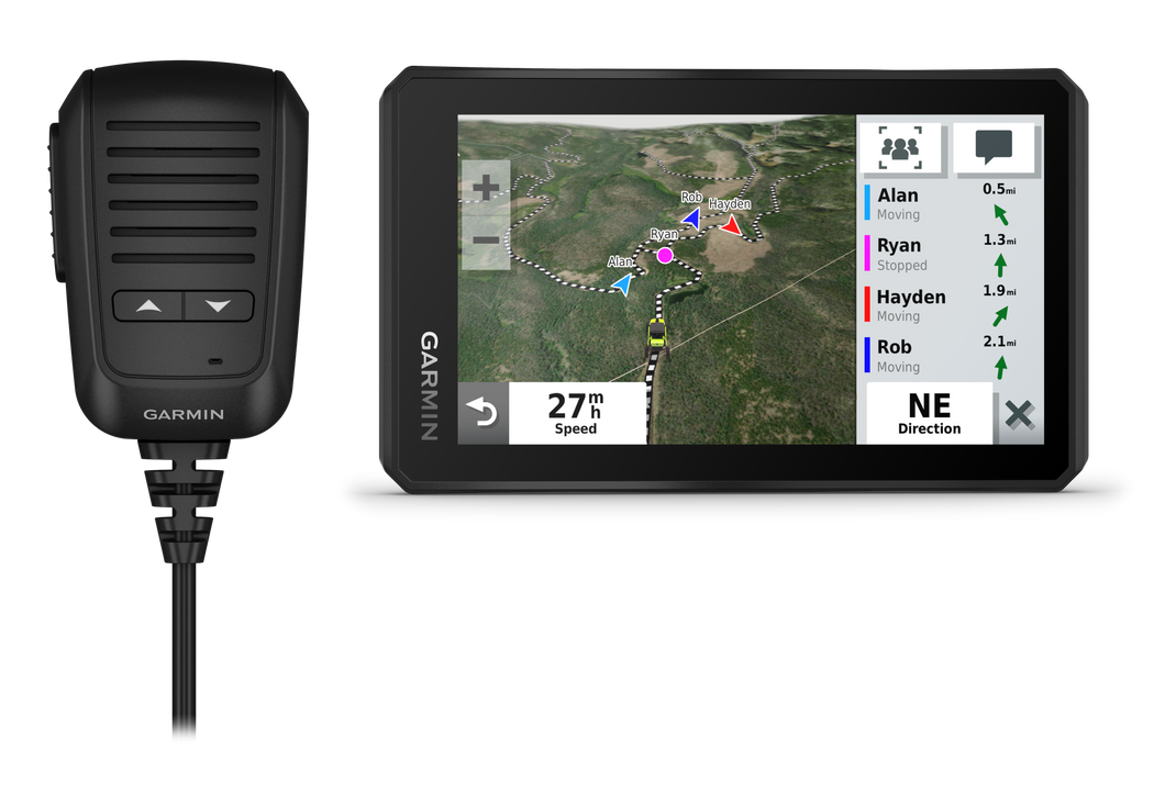 Tread®, 5.5” Powersport Navigator with Group Ride Radio
