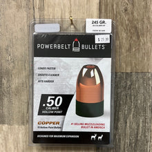 Load image into Gallery viewer, Powerbelt AC1589 Bullets .50cal 245 gr. Cop Hp 15 pk
