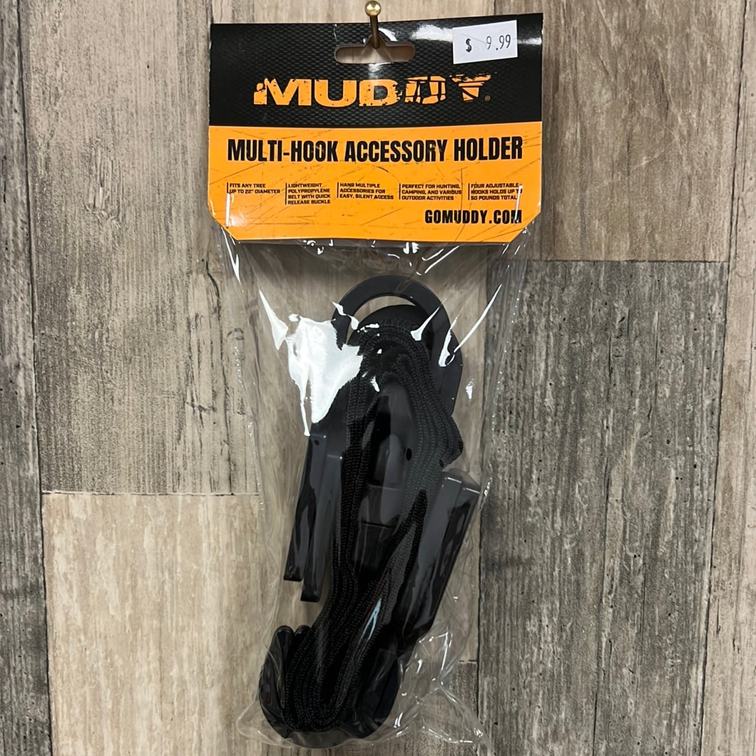 Muddy CR93-V Multi-Hook Accessory Holder, 4 Adjustable Gear Hooks, 50