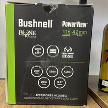 Load image into Gallery viewer, Bushnell 141042RB Powerview Binoculars 10x42mm, Bone Collector
