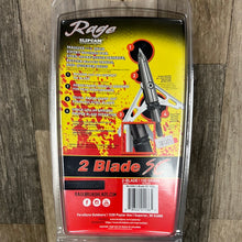 Load image into Gallery viewer, Rage R61000 2-Blade SC Broadhead 100gr 2&quot; w/ Shock Collar Technology
