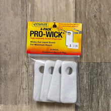 Load image into Gallery viewer, Wildlife Research 370;Pro-Wick Scent Dispersal 4 pk
