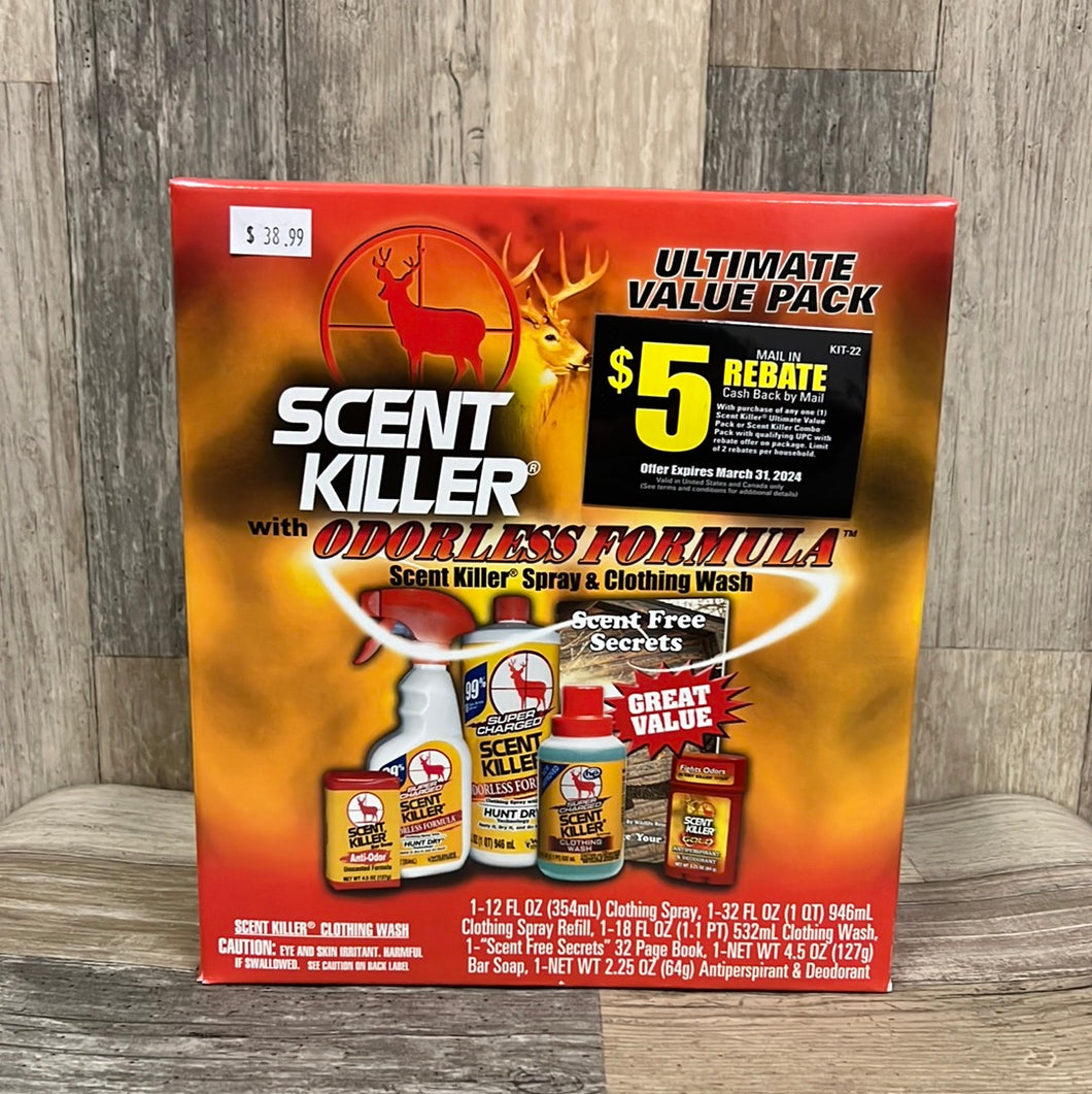 Wildlife Research 80660 Scent Killer Super Charged Kit